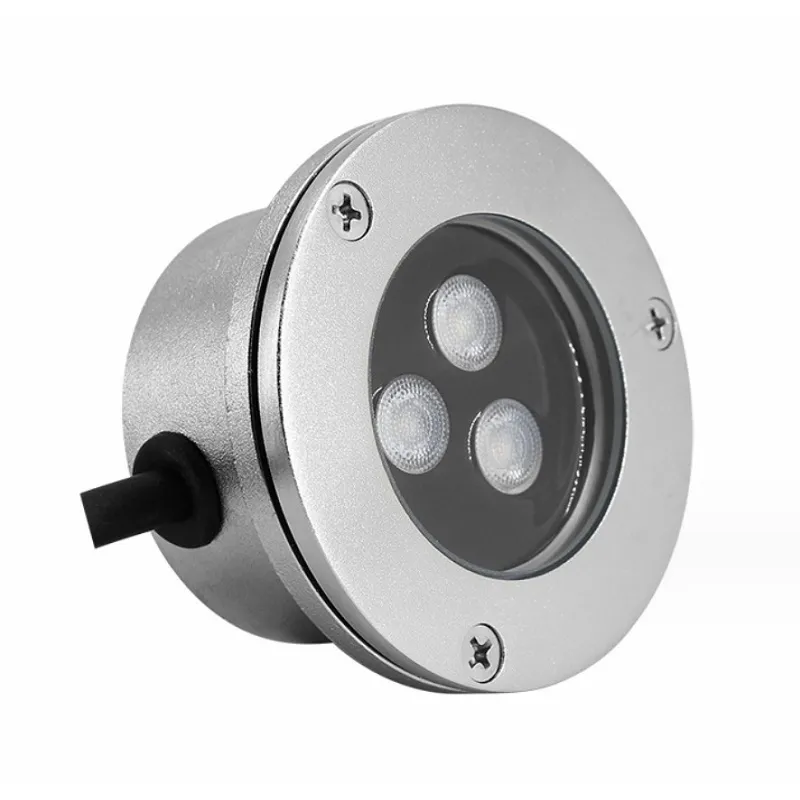 Einbau-Lampenabdeckung aus rundem Glas, wasserdicht