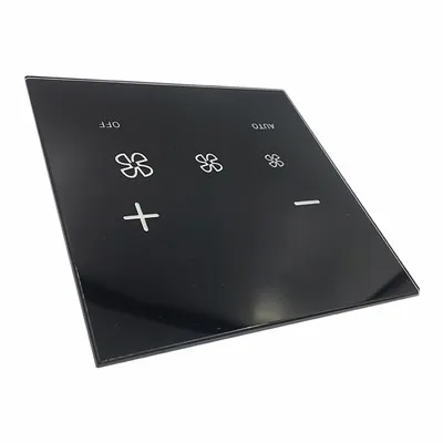 Glasdisplay mit Touch-Bedienfeld